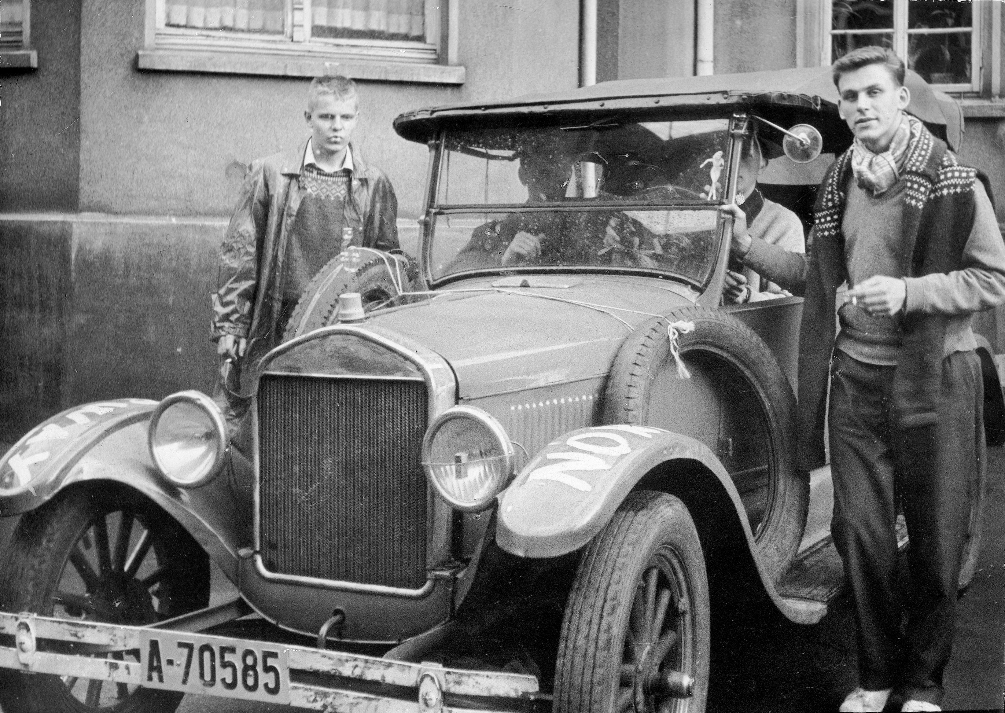 Henrik B. Tschudi og Peter T. Malling