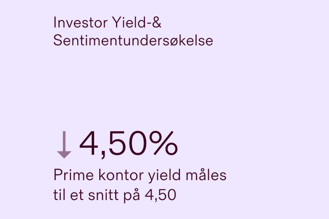 Malling investor yield- & sentimentundersøkelse for Q2 2025: stabile utsikter for yielder