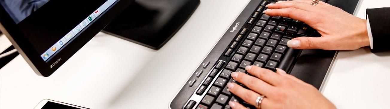 Roboten Alfred er ansatt hos eiendomshuset Malling & Co